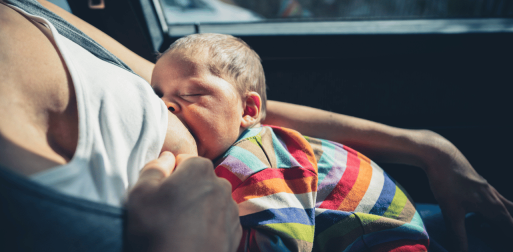 Is It Safe to Feed a Baby in a Car Seat?