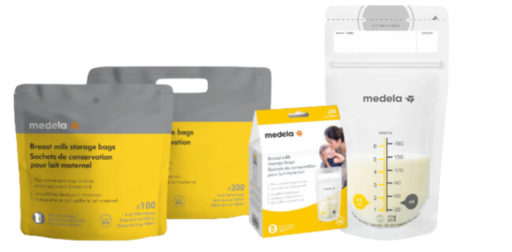 Medela Breast Milk Storage Bags, 100 Count