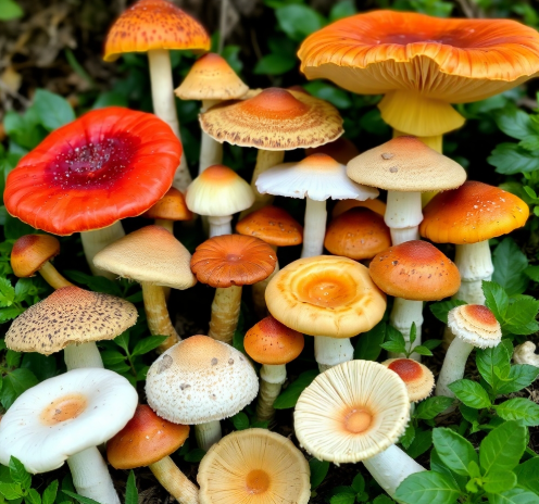 Types of Mushrooms Commonly Consumed