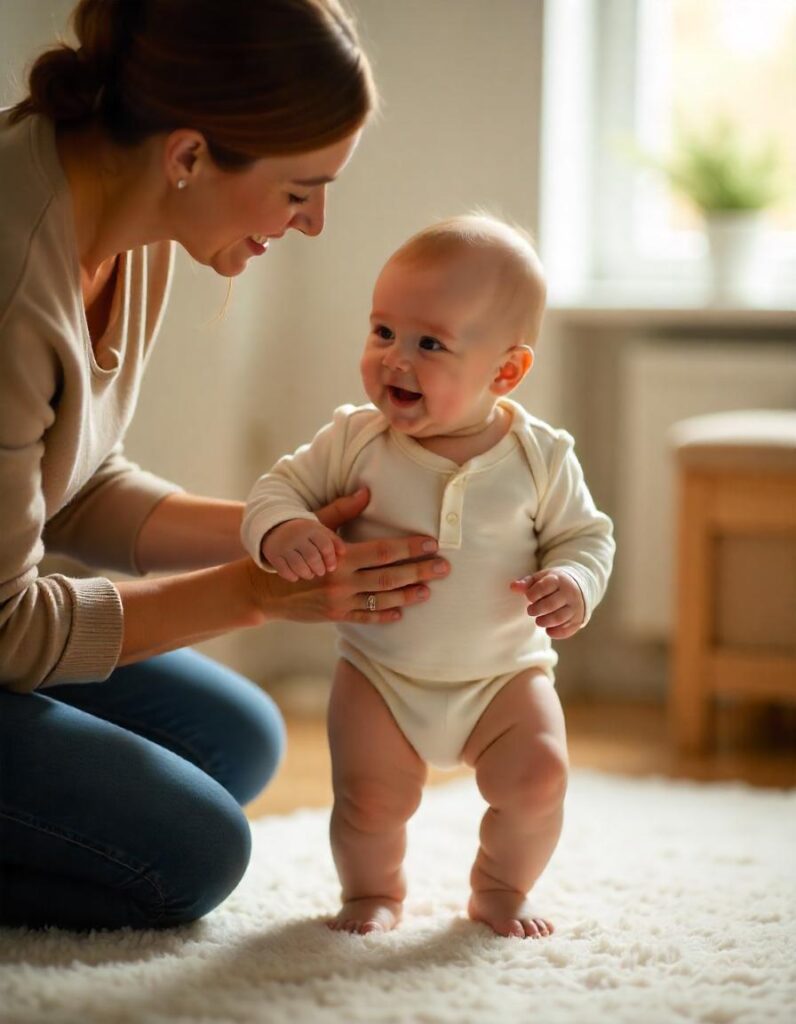 baby first walk