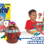 TOMY Pop Up Pirate Classic Children's Action Board Game, Family and Preschool Kids Game for Children