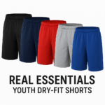 Real Essentials Youth Dry-Fit Shorts with Pockets Boys & Girls Review 2025