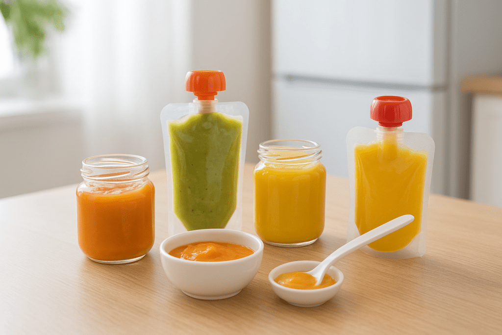 Type of Baby Food (Purees, Cereals, Snacks)
