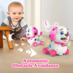 Musical Toys for 1 Year Old Girl Gifts, Bilingual Baby Toys 6-12-18 Months, First 1st Birthday Girl Gifts for Boy, Learning Educational Toddlers Puppy for 1 Year Old Boy Present