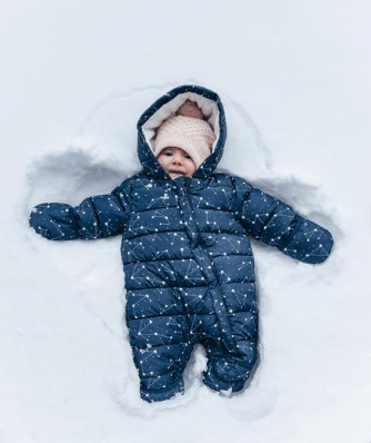 How to Dress a Newborn Outdoors in Winter