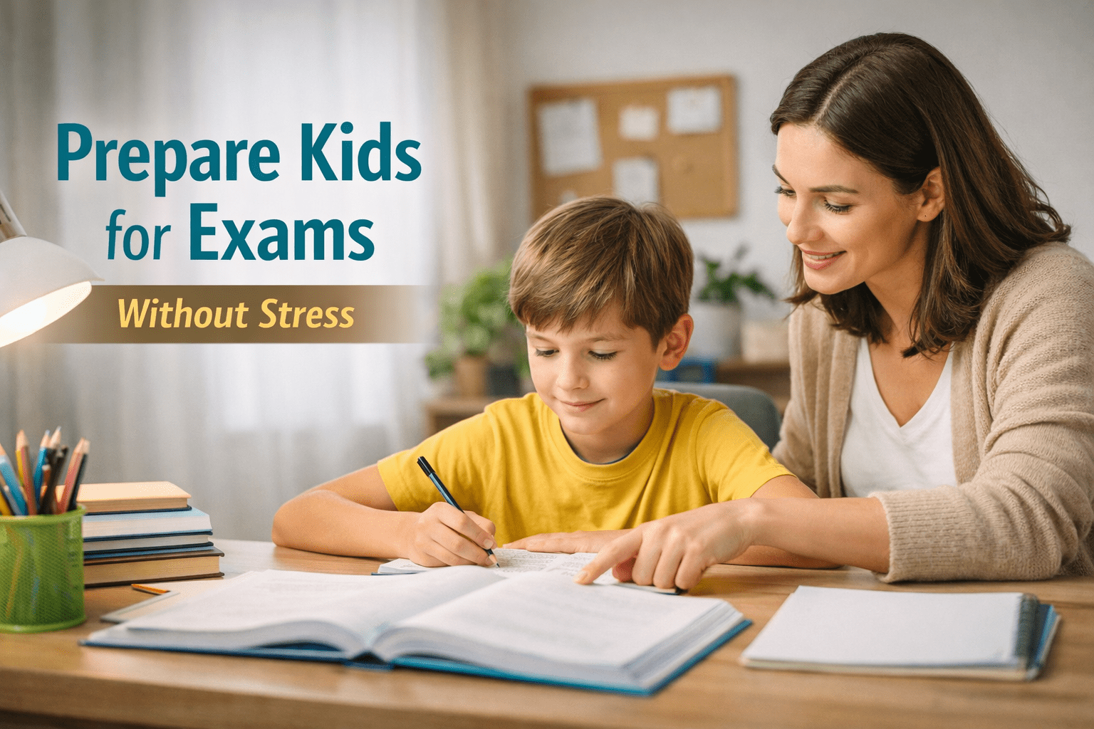 Helping hands for stress-free exams