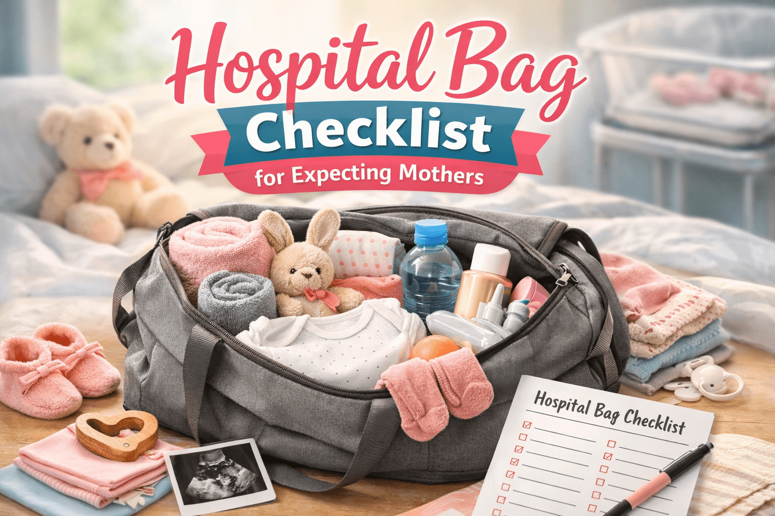 Hospital Bag Checklist for Expecting Mothers