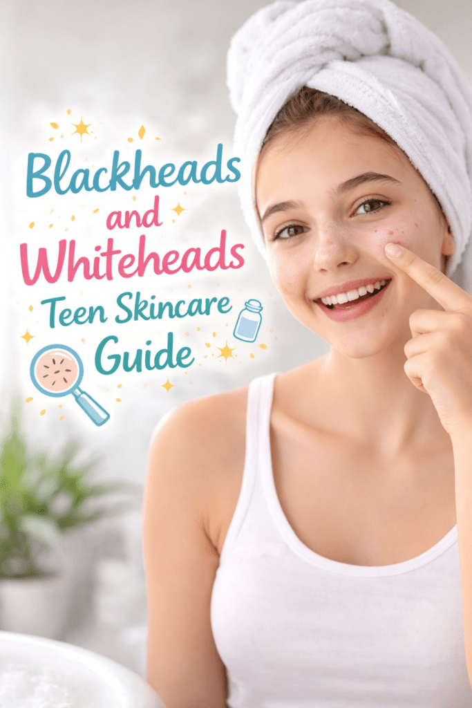 Blackheads and Whiteheads: Teen Skincare Guide