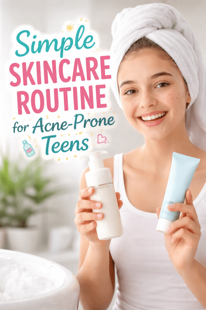How to Build a Simple Skincare Routine for Acne-Prone Teens?