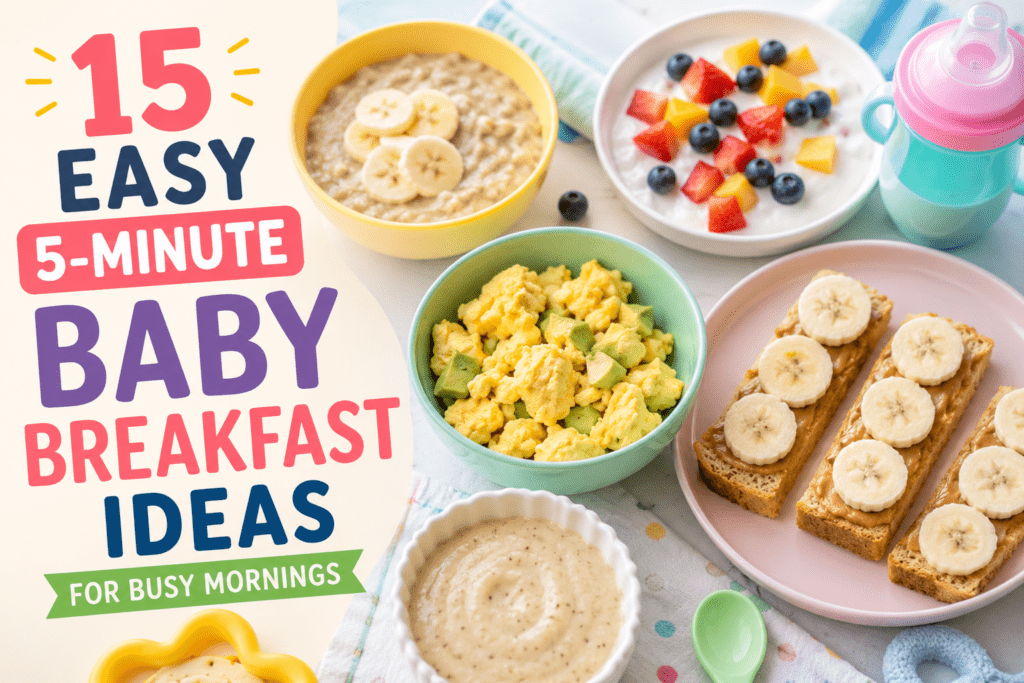 Quick and Healthy Baby Breakfast Ideas Ready in 5 Minutes: Complete Tips