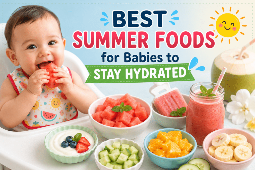 Best Summer Foods for Babies to Stay Hydrated : Complete Guides