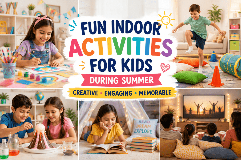 Fun Indoor Activities for Kids During Summer