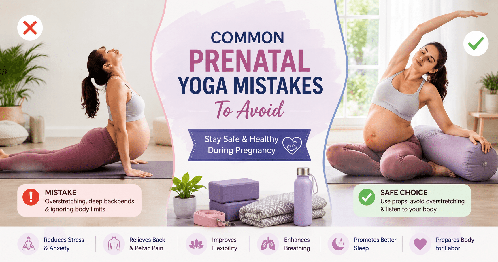 Common Prenatal Yoga Mistakes to Avoid: A Complete Guide