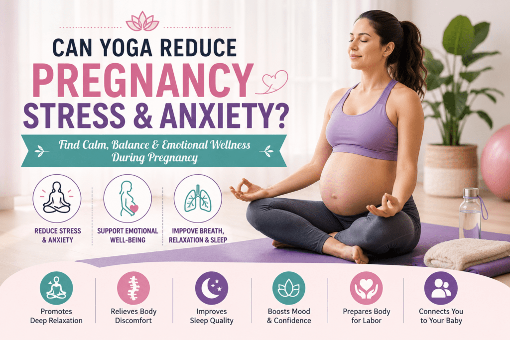 Can Yoga Reduce Pregnancy Stress and Anxiety